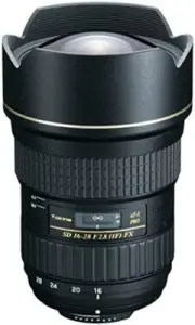 Super wide angle zoom lens Tokina AT-X 16-28 PRO FX 16-28mm F2.8 (IF) Nikon F/S