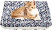 Cozy Calming Dog Cat Blanket Pet Blanket Warming Plush Cat Mattress Blanket for Cold Days Indoor, Cozy Flat Sleeping Blanket for Cat Dog