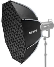 NEEWER 35"/90Cm Octagonal Softbox, Quick Release Bowens Mount Softbox with Honey