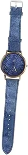 [TOVINANNA] Delicate Canvas Watch for Men and Women Fashion Quartz with Silent Movement Versatile Design for Any Occasion Stylish Navy Color