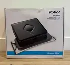New iRobot Braava 380t Black Robot Mop - iAdapt 2.0 Navigation And Smart App Map