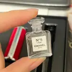 CHANEL 香奈兒 經典五號女士香水 CHANEL 五號香水 淡香7.5ML N5 Q版香水小樣 旅行裝