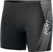 [SEAUR] Men's Swimming Trunks Tight Swimming Shorts Water Sports EU S - XXL = Tag.NO XL-5XL, White, M