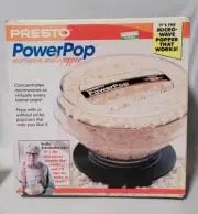 Vintage Presto 04830 PowerPop Microwave Multi-Popper Popcorn Orville Redenbacher