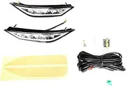 LED DRL Daytime Running Light Front Grille Lamp Assembly w/Turn Signal Accessories Compatible With Toyota Avalon 2019 2020 2021