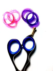 4X Rings Barber Hair Scissors Finger Rings Grips Inserts SIZE SMALL Shears