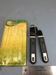 Hand held Garlic Press Stainless Steel Squeezer with bottle opener,