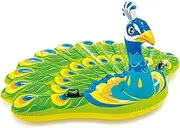 Peacock Shape Pool Floating, Giant Thickened Swimming Ring for Party Decorations, Pool Float Raft Lounge for Adults Kids LWX