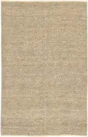 2x3 Carpet Beige Solid Jute Natural Door Mat COT-1930 - Aprx 2' x 3'