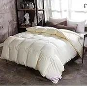 ZLYTQZHGBHD White Goose Blanket Towel Cotton King Size Towel was (Color : Beige, Size : Queen Size 5000g)