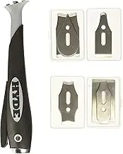 HYDE Contour Scraper with 6 Changeable Blades, multicolor - 10450