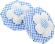 Child-Safe Door Knob Covers 2 Pack Round Knob Protectors Soft Door Covers Wall Bumper Comfortable Decorative Multi-use Washable for Cabinets Doors