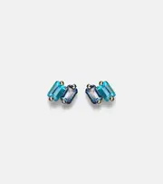 [Suzanne Kalan] Suzanne Kalan 14kt gold earrings with topaz One Size blue