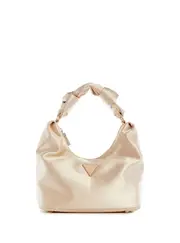 GUESS Women's Gold Velina Hobo Bag