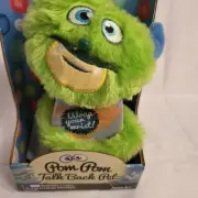 POM POM TALK BACK PET REPEATS EVERY WORD GREEN
