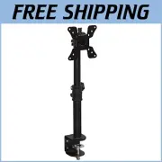 Adjustable VESA Monitor Mount - Telescoping Desk Stand for 19-30 Inch Screens