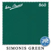7' Simonis 860 Pool Table Cloth - Simonis Green - AUTHORIZED DEALER