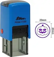 Pumpkin & Halloween Stamp Round Self Inking Kids Teacher Stamp Custom Shiny 20mm Rubber Mini Stamp