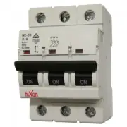 16AMP - 3 Pole 10ka MCB - Circuit Breaker - D Curve