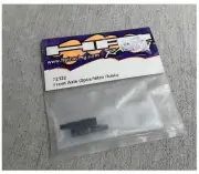 Vintage RC HPI Nitro Rush Front Axles Steel Black (2) 72132