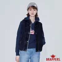 在飛比找蝦皮商城優惠-BRAPPERS 女款 藍邊牛仔鋪棉背心-深藍