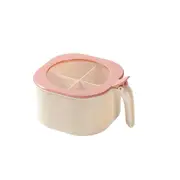 2Pcs Salt And Pepper Spice Jar With Lid Transparent Seasoning Container Spices Storage Box Spice Boxs Kitchen Canister Sets