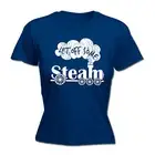 Let Off Some Steam WOMEN T-SHIRT train engine model railway funny birthday gift