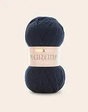 Wool Hayfield Bonus Aran with Wool, Navy (995), by Sirdar Blue