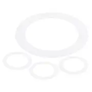 Goof Rings for 3 1/2 Inch Recessed Lights, ID 3.2" x OD 4.5", 4 Pcs, White