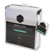 Ardor King White Towelling Waterproof Mattress Protector