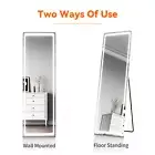 160cm Makeup LED Mirror Standing/Wall Mounted Full Length Mirror Bedroom