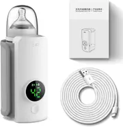 FOHOA Portable Bottle Warmer for Travel with 6000mAh Battery
