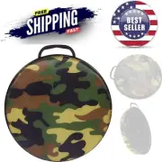 Bucket Seat Cushion Polyester Camouflage 12 Inch Outdoor Hunting Fishing