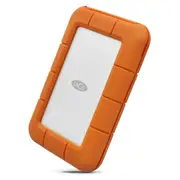 LaCie Rugged USB-C external hard drive 5TB Grey, Yellow