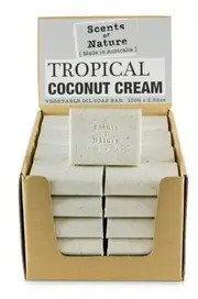 Scents of Nature by Tilley Soap Bar - Tropical Coconut Cream