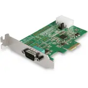 StarTech.com Serial Adapter with 16950 UART - Low-profile Plug-in Card - 1 Pack - PCI Express x1 - PC, Linux