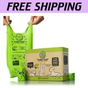 Unscented & Leak-Proof Compostable Pet Waste Bags - 240 Count for Dogs/Cats