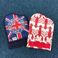 在飛比找蝦皮購物優惠-英國品牌廚房小物龍蝦英國國旗隔熱手套