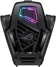 ASUS AeroActive Cooler X, Black, Cooling Pad for ROG Phone 8 Series, Portable, Built-in Kickstand, Dual Physical Buttons, 3.5mm Headphone Jack, USB-C, Air Cooling Method