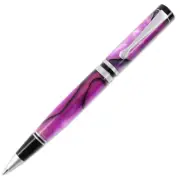 Classic Twist Pen Kit, Satin Chrome Finish, Single Kit, Legacy Woodturning
