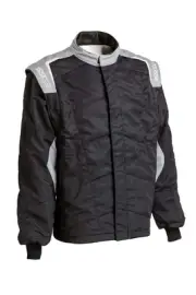 Sparco 001042XJ3XLNRGR Sport Light Driving Jacket SFI 3.2A/5 2-Layer Black/Gray
