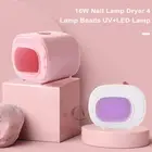 Small Nail Curing Lamp Handheld Uv Light Compact Usb-powered Mini for Fast