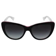Dolce and Gabbana Dolce and Gabbana DG 4221 2794/8G - Black/Peral Fuxia/Crystal/Grey Gradient by Dolce and Gabbana for Women - 55-17-140 mm Sunglasses
