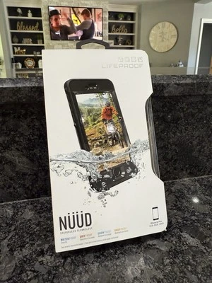 NEW IN BOX LifeProof NÜÜD Case for Apple iPhone 6s Plus - Black
