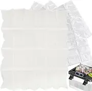 Freezer Bags, Gel Ice Packs, Fresh-Keeping Ice Bag, Ice Packs for Kids Lunch Bags, Suitable for Freezing, Cocktails, Cold Drinks, Kitchen Barbecue Parties