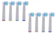 Replacement Toothbrush Heads Compatible for Oral-B Electric Toothbrush - 8x Advance