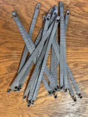 NOS Pennsylvania Railroad Freight Shipping Seal Metal Tags PRR