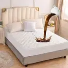 100%Waterproof Mattress Protector Breathable Fitted Sheet Quilted Mattress Cover