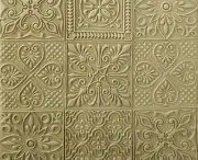 TILE Texture mat for Polymer Clay | Flexible Texture Stamp |