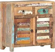 Dining Storage Sideboard 70x30x68 cm Solid Reclaimed Wood